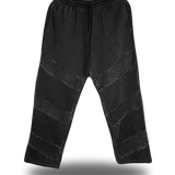 BLACK PATCHED JOGGER