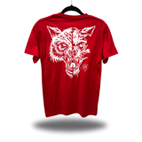 LONE WOLF CLASSIC RED TEE