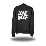 LONE WOLF SIDE HOODIE BLACK 2.0