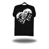 WARPED SKULLS BLACK CLASSIC TEE