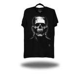 FRANKENSTEIN SKULL BLACK CLASSIC TEE