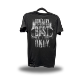 THE ONLY ROAD RASH BLACK TEE 1.0