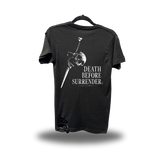 SURRENDER ROAD RASH BLACK TEE 1.0