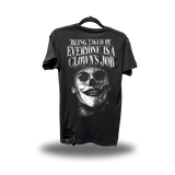 CLOWN JOB ROAD RASH BLACK TEE 1.0