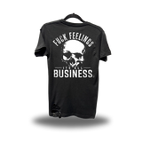 ALL BUSINESS ROAD RASH BLACK TEE 1.0
