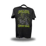 DRIVEN DEAD CHOPPERS ROAD RASH BLACK TEE 1.0