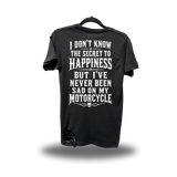 HAPPINESS ROAD RASH BLACK TEE 1.0