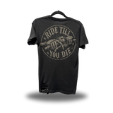 TILL DIE ROAD RASH BLACK TEE 1.0