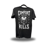 COMFORT DESTROYER ROAD RASH BLACK TEE 1.0