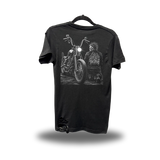 NIGHT RIDER ROAD RASH BLACK TEE 1.0