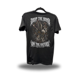 HATER BOMB DISTRESSED BLACK TEE 1.0