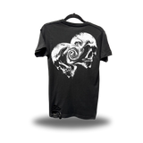 WARPED SKULLS ROAD RASH BLACK TEE 1.0