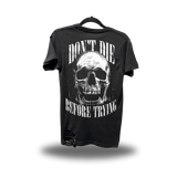 DON'T DIE ROAD RASH BLACK TEE 1.0