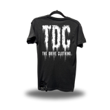 TDC GRUNGE DISTRESSED BLACK TEE 1.0