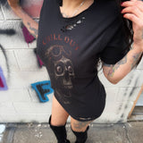CHILL OUT ROAD RASH BLACK TEE 1.0