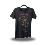 CHILL OUT ROAD RASH BLACK TEE 1.0