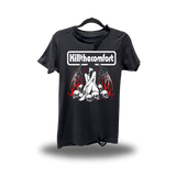 KILL COMFORT ROAD RASH BLACK TEE 1.0