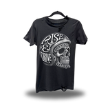 RISE & DRIVE ROAD RASH BLACK TEE 1.0
