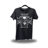 OUTLAW ENGINE ROAD RASH BLACK TEE 1.0