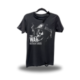 THE WAR ROAD RASH BLACK TEE 1.0