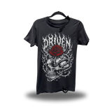 THORN SKULL ROAD RASH BLACK TEE 1.0