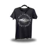 ALL PASS ROAD RASH BLACK TEE 1.0