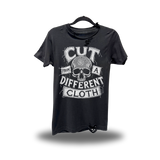 DIFFERENT CLOTH ROAD RASH BLACK TEE 1.0
