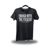 F*CKERY ROAD RASH BLACK TEE 1.0