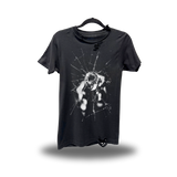 SHATTERED ROAD RASH BLACK TEE 1.0