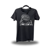 WEIGHTS & MUSIC ROAD RASH BLACK TEE 1.0