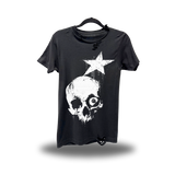 STAR SKULL ROAD RASH BLACK TEE 1.0