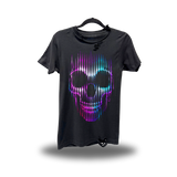 NEON SKULL ROAD RASH BLACK TEE 1.0