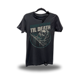 TILL DEATH ROAD RASH BLACK TEE 1.0