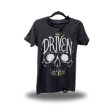 CROWN SKULL ROAD RASH BLACK TEE 1.0