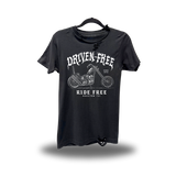 DRIVEN FREE ROAD RASH BLACK TEE 1.0