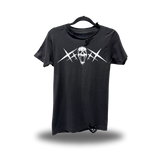 VOID SKULL ROAD RASH BLACK TEE 1.0