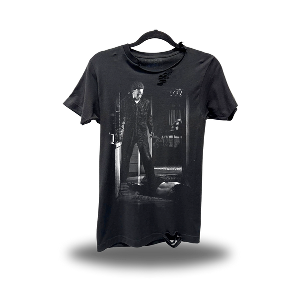 ADMIRING MYERS RASH BLACK TEE 1.0
