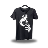 KISS OF DEATH ROAD RASH BLACK TEE 1.0