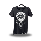 SPIDER SKULL ROAD RASH BLACK TEE 1.0