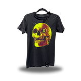 X SKULL ROAD RASH BLACK TEE 1.0