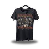 HELL RIDE ROAD RASH BLACK TEE 1.0