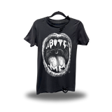 BITE ME ROAD RASH BLACK TEE 1.0