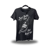 BOTTLE IT UP ROAD RASH BLACK TEE 1.0