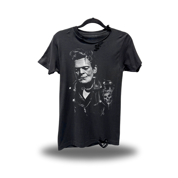 FRANKY ROAD RASH BLACK TEE 1.0