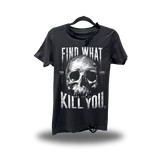 LET IT ROAD RASH BLACK TEE 1.0