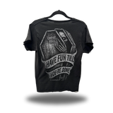 HAVE FUN ROAD RASH RAW EDGE BLACK TEE