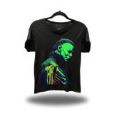 MYERS SKELETON ROAD RASH RAW EDGE BLACK TEE