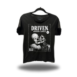 COMICS 1 ROAD RASH RAW EDGE BLACK TEE