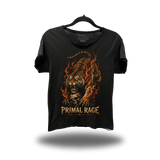 PRIMAL RAGE ROAD RASH RAW EDGE BLACK TEE