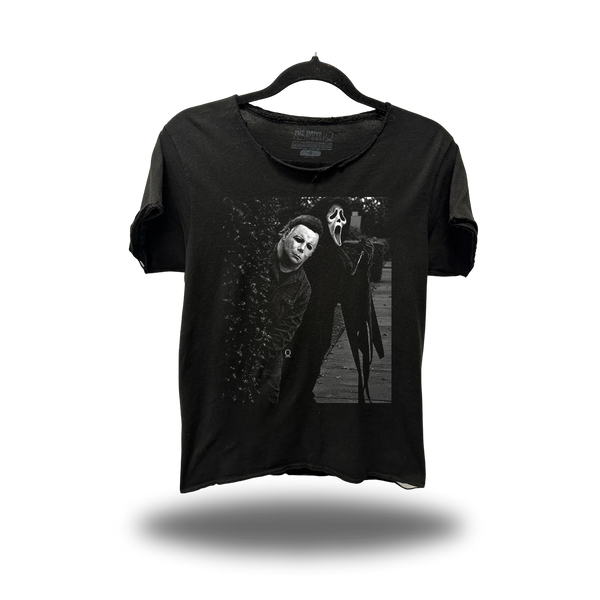 SCREAM MYERS ROAD RASH RAW EDGE BLACK TEE